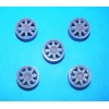 Wheels – Speedline ( tarmac ) 3D print / 5 pcs /Peugeot 306 Maxi 1/24